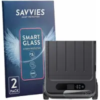 Savvies 2 Stuks Screenprotector - geschikt voor Anker SOLIX EverFrost 2 40L - beschermfolie glas transparant