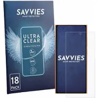 Savvies - Screenprotector voor Oukitel C72 - Folie Beschermfolie transparant 18 Stuks