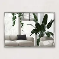 Wallfluent Badkamerspiegel - Moderne Wandspiegel - Decoratieve Spiegel - 60x40 cm