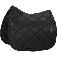 Eskadron SS25 Platinum Zadeldekje GLOSSY BIT Zwart VS