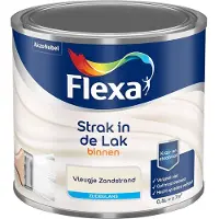 Flexa - Strak In De Lak Binnenlak Zijdeglans - Vleugje Zandstrand - Mengverf - 500 Ml