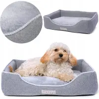 DOTTY Honden- en Kattenmand - Grijs Gekreukt - Maat M