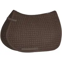 Eskadron Zadeldek Cotton Uni Donkerbruin