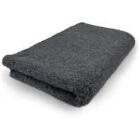 Vetbed Effen Antraciet - Antislip Hondenmat - 150 x 100 cm - Benchmat - Hondenkleed - Voor Honden - Machine Wasbaar
