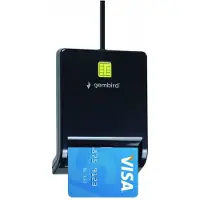 Gembird USB smartcard lezer, zwart