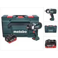 Metabo SSW 18 LTX 1750 BL accuslagmoersleutel 18 V 1750 Nm 3/4" borstelloos + 1x oplaadbare accu 10.0 Ah + metaBOX - zonder oplader