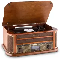 Auna Belle Epoque 1908 Retro-streoinstallatie Bluetooth USB