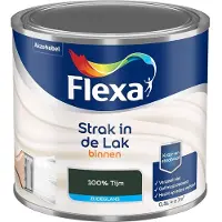 Flexa - Strak In De Lak Binnenlak Zijdeglans - 100% Tijm - Mengverf - 500 Ml