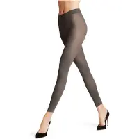 Falke Pure Matt eenkleurig materiaal ondoorzichtig 50 DEN legging dames bruin - maat S