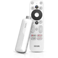 MECOOL KD5 Chromecast – Android 11 TV Stick – Mediaplayer – Google TV Streamer – Netflix Gecertificeerd – Full HD – Wit