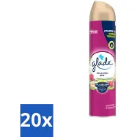 Glade 20 x - Luchtverfrisser Spray - Relaxing Zen - 300 ml - Luchtverfrisser Spray - Ontspannende Geur - Frisse Geur - Sandelhout - Appel