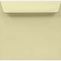 Netuno Gladde crème enveloppen A5 - 155 x 155 mm - 50 stuks - HK zelfklevend met plakstrip - 120 gram - Arena -