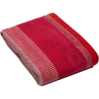 Serax - plaid strepen Rood / Roze - 130 x 170 cm
