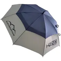 Sun Mountain H2NO UV Oversized Umbrella Nickel Cadet