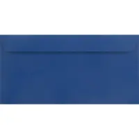 Netuno Gladde blauwe enveloppen A4 - 110 x 220 mm - 25 stuks - HK zelfklevend met plakstrip - 140 gram - Plike -
