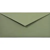 Netuno Ecologische groene enveloppen A4 - 110 x 220 mm - 25 stuks - NK natgelijmde - 120 gram - Materica -