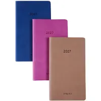 Brepols agenda 2027 - INTERPLAN [0.736] - COLORA - Zakagenda - 1 week op 2 pagina's - Weekoverzicht - Blauw - 9 x 16 cm