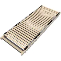 Mister sandman Lattenbodem 120 x 200 cm - Ergonomische 7 zone bedbodem met 28 flexibele latten - Zelfmontage