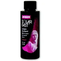 Jacquard Solarfast Lichtgevoelige Kleurstof Violet Paars - Cyanotype Verf - Zonlicht Verf - Voor Stof en Papier - 118 ml