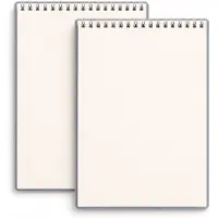 OEM - Notitieboek - 2-delige Blanco Schriften A4 - Wit voor Schetsen en Studie