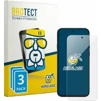 BROTECT Screenprotector 3 Stuks voor Motorola Edge (2026) Beschermglas transparant