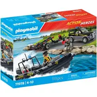 Playmobil Action Heroes Special Task Force Inzet met Onderwatermotor