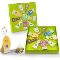 Creano Paaseditie biologische kruidenthee 9-delige piramide geschenkset "ORGANIC HERBAL TEA" - 9 biologische piramide theezakjes in 9 verschillende soorten - 22,5g*
