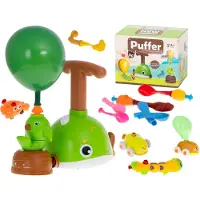 Ikonka Ballonen speelgoed voertuig - Thema Vis - Ballonwerper - incl. Ballonnen - incl. Accessoires