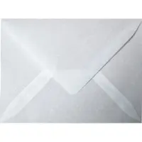 Netuno Transparante enveloppen A6 - 125 x 175 mm - 25 stuks - BK zonder lijm - 112 gram - Aster Tracing -