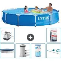 Intex Framezwembad, rond - 366x76 cm - 7-delig, model S31566