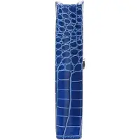 Kalpa 1111-07 hervulbare Personal Organizer Croco Mediterraan blauw 1 week per 2 paginas 2026-2027-2028