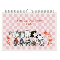 Lannoo Snoopy - Peanuts Familieplanner 2027
