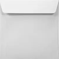 Netuno Gefactureerde witte enveloppen A5 - 170 x 170 mm - 25 stuks - HK zelfklevend met plakstrip - 120 gram - Acquerello -