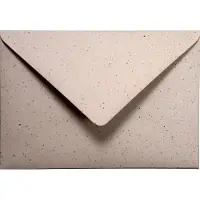 Netuno Ecologische Beige enveloppen A6 - 125 x 175 mm - 25 stuks - NK natgelijmde - 120 gram - Crush -