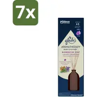 Glade - Geurstokjes Moment van Zen - Aromatherapie Geurverspreiding - 80 ml - Bulkverpakking - 7 stuks