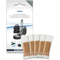 SQOON Stofzuiger geurkorrels Fresh luchtverfrisser - frisse, net-gewassen geur voor in huis - 5 zakjes - Ook voor robotstofzuigers