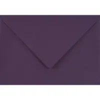 Netuno Gladde paarse enveloppen A6 - 125 x 175 mm - 25 stuks - NK natgelijmde - 120 gram - Aster Color -
