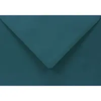 Netuno Gladde blauwe enveloppen A6 - 125 x 175 mm - 25 stuks - NK natgelijmde - 120 gram - Aster Color -