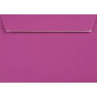Netuno Gladde roze enveloppen A6 - 114 x 162 mm - 25 stuks - HK zelfklevend met plakstrip - 120 gram - Kreative -