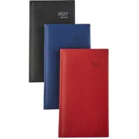 Brepols agenda 2027 - OPTIVISION POCKET [0.717] - CLASSICA - Zakagenda - 1 week op 2 pagina's - Weekoverzicht - Blauw - 9 x 16 cm
