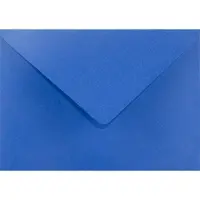 Netuno Gladde blauwe enveloppen A6 - 125 x 175 mm - 25 stuks - NK natgelijmde - 115 gram - Sirio Color -
