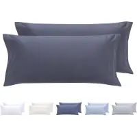 Famanu – Set van 2 kussenslopen, extra zachte microvezel, hypoallergeen, 105 x 40 cm