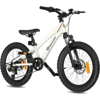 Evercross EM5 20 Inch Kinder Mountainbike - 7 Versnellingen - Lichtgewicht (15 kg) - Dubbele Schijfremmen - Voorvering - Voor Jongens en Meisjes (120-160 cm)
