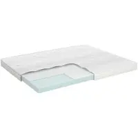 Mörgenn Luxe Topper Durbuy - HR55 Koudschuim - Tencel Tijk - 9cm - 100x220 cm
