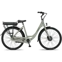 Crown Sydney - Elektrische Damesfiets - Elektrische Stadsfiets - 7 versnellingen - 28 inch - 52 cm - French Grey