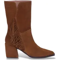 Wonders Dames Charme bruine leren laarzen (37), Leer, 3 tot 5 cm, Geen, Casual M-6404