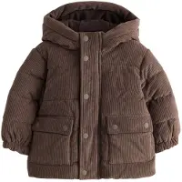 Next - Jongens - Gewatteerde corduroy jas - Bruin