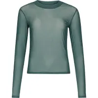 Black premium by emp Shirt met lange mouwen - Essential - Mesh - S tot XXL - voor Vrouwen - groen | Maat L