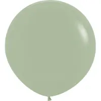 Amscan 24 inch ballon, Latex, 60 cm, 1 stuk(s) eucalyptus