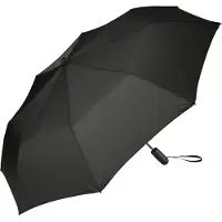 FARE Skylight 5749 grote opvouwbare paraplu zwart windbestendig windvast stormparaplu stormbestendig stormvast extra sterk met licht flexibel frame
